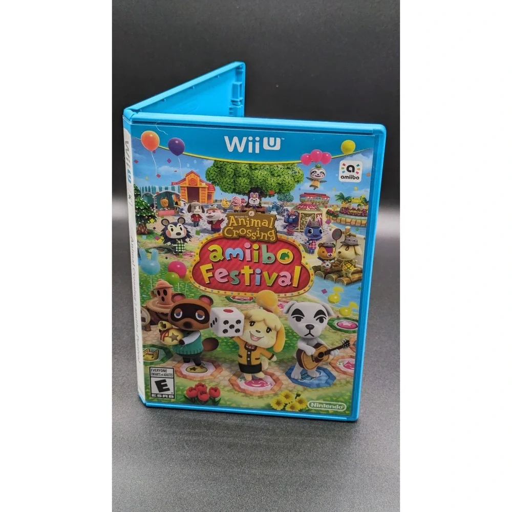 Animal Crossing: Amiibo Festival (Nintendo Wii U, 2015) No Manual